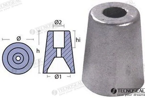 ANODE FERRETI SHAFT 50