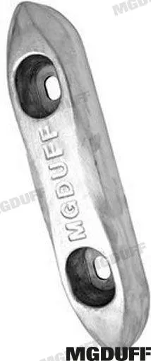 ZINC HULL ANODE BOLT ON ANODE 12KG