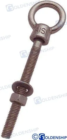 EYE BOLT S. STEEL 8X80