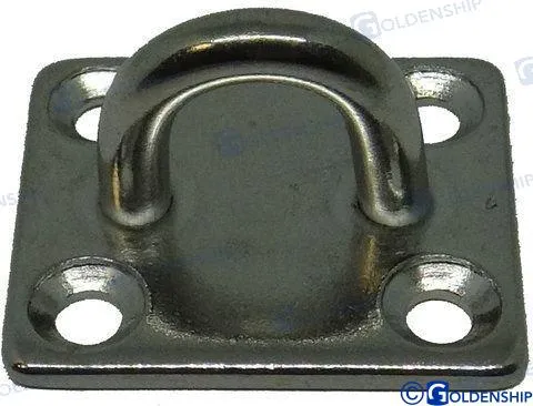 SQUARE EYE PLATE 8X40X50MM (10)